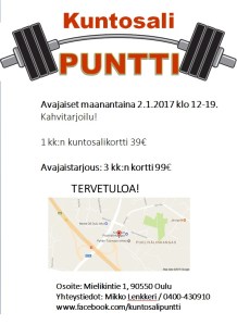 kuntosali-puntti